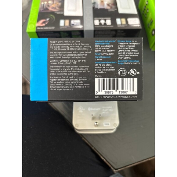 GE Plug-in Smart Dimmer Bluetooth set of 2 - Picture 4 of 8